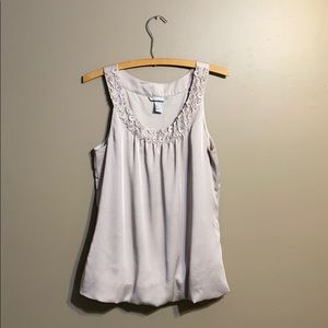 H&M Tan/Cream Tank size 8